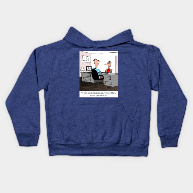 Personal Income Kids Hoodie by larrylambert